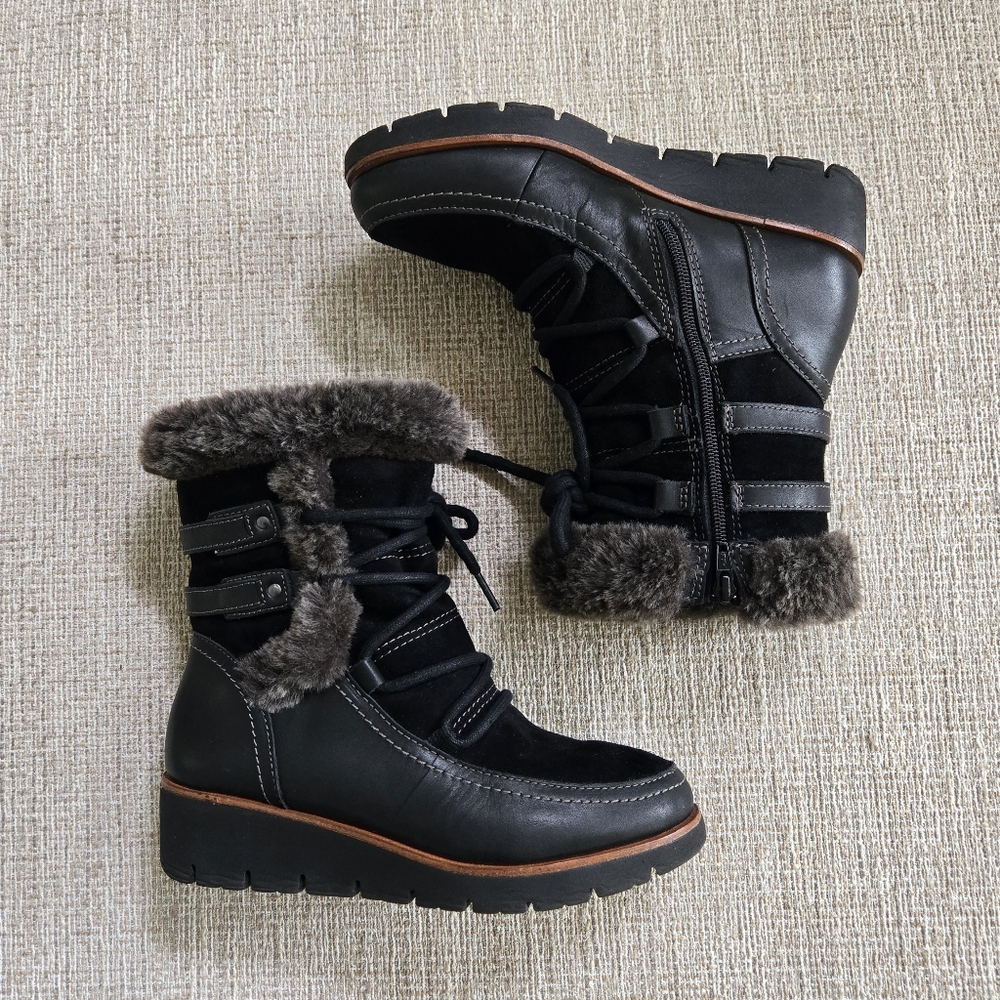Earth Zurich Basel Wedge Ankle Boots